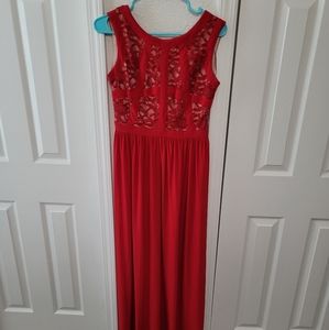 Holiday maxi dress